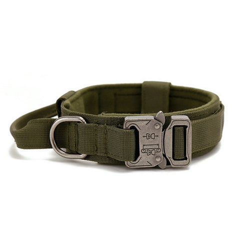Duarable Military Tactical Dog Collar dogz&cat
