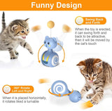 Interactive Rolling Teaser Feather Wand Toy dogz&cat