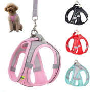 Adjustable Puppy Harness VestLeash Set dogz&cat