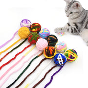 self entertaining chew and teasecolored wool balls cats toy dogz&cat