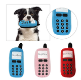 Mobile Phone Shape Pet Sound Toy Plush Dog Chew Toy Puppy Kitten Teeth Cleaner Toothbrush Soft Pet Molar Dog Training Toys dogzncat