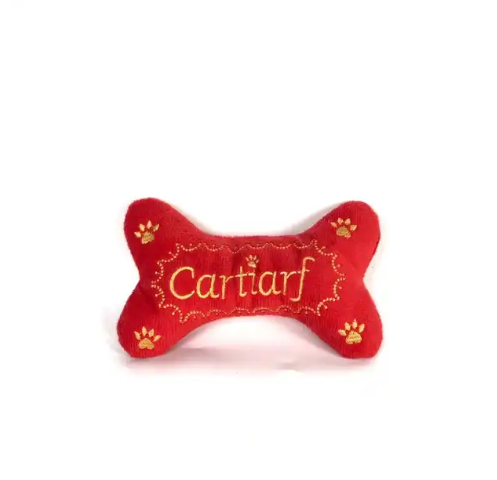 Cotton Bite Dog Squeaky Toys Cute Fancy Small Medium Pet Accessory Handbag Ball Shaped Plush Puppy Toys dogzncat