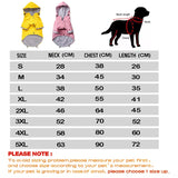 Waterproof Jacket Dogs Raincoat Sport Hoodies dogz&cat