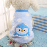 Cute Cartoon Soft Fleece Kitten Coat Jackets dogz&cat