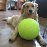 24cm Dog Tennis Ball Giant Pet Toy Tennis Ball Dog Chew Toy Signature Mega Jumbo Kids Ttoys For Puppies dogzncat