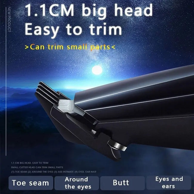 Rechargeable Ear Eyes Hair Trimmer  Electric Clipper dogz&cat
