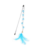 Interactive Funny Colorful Ball Feather Cat Stick dogz&cat
