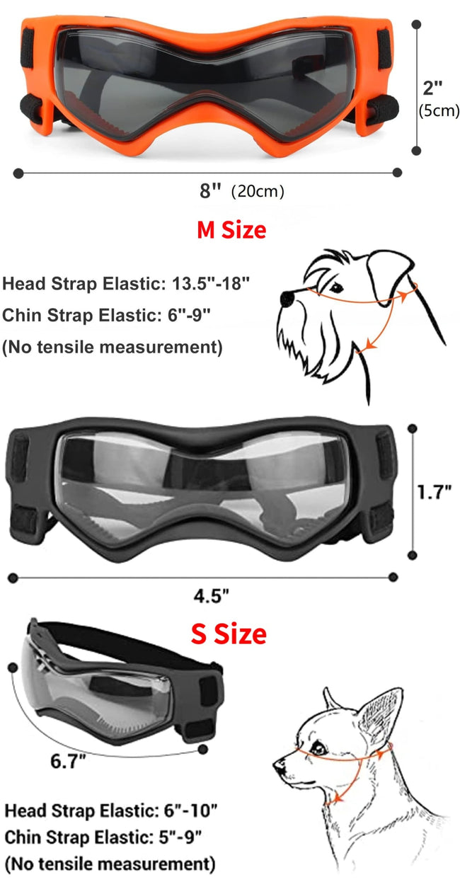 UV Protectio Windproof Anti-Fog Dustproof Puppy Sunglasses dogz&cat
