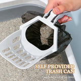Cat Litter Scoop Self-cleaning Cat Litter Box Shovel Kitty Toilet Clean Tool for Litter Tray Sandboxes Shovel Sand Cats Supplies dogzncat