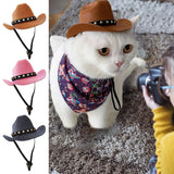 Adjustable pet Costume Top Hat Headwear dogz&cat