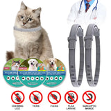 1Pc Pet Flea And Tick Collar For Dogs Cats Adjustable Prevention Pet Collar Pest Anti-mosquito Insect Repellent Puppy Supplies dogzncat