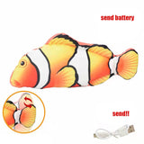 Rechargeable Battery Interactive Molar Cat Electric Fish Toy dogz&cat