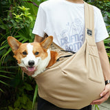 Single Comfort Sling Dog Shoulder Carrier Bag dogz&cat