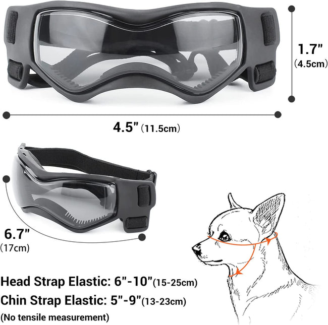 UV Protectio Windproof Anti-Fog Dustproof Puppy Sunglasses dogz&cat