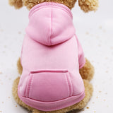 Winter Warm Hoodie Clothes for Small Medium Dogs dogz&cat