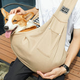 Single Comfort Sling Dog Shoulder Carrier Bag dogz&cat