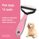 Dog Hair Trimming, Grooming Care Brush Comb dogz&cat