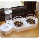 Cats Pet Bowl Water Automatic Dispenser for Cats Pet Feeder Cat Drinker Pet Dog Cat Food Bowl with Waterer Bowls Cat Accessories dogz&cat