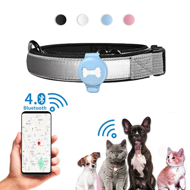 Electronic Bluetooth  Anti-lost Pet GPS Tracker Smart Locator dogz&cat