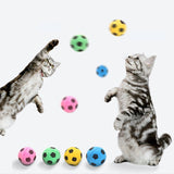 1/3/5/10 Pcs Professional Latex Foam Football Cat Toy dogz&cat