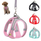 Adjustable Puppy Harness Vest  Leash Set dogz&cat